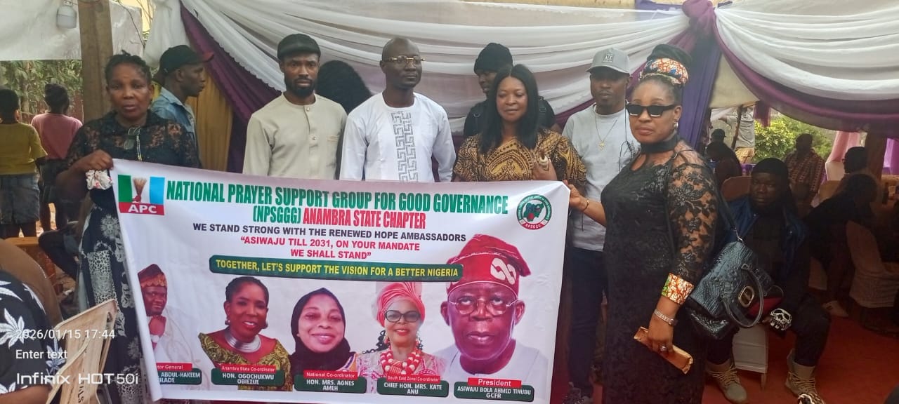 NPSGGG members at Inauguration of NPSGGG Anambra State Chapter